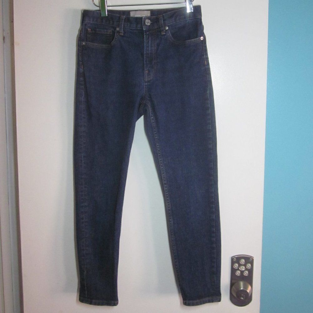 Everlane Womens Blue Denim Jeans Size 26  Hi Rise  Ankle Flawless Condition